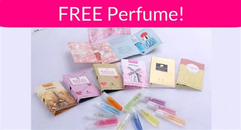 free perfume samples no survey